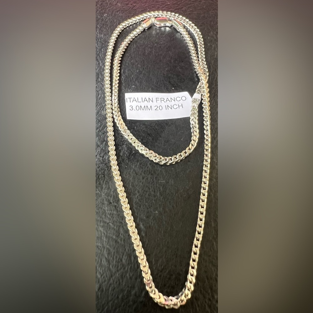 6/6–31 Italian Franco Necklace